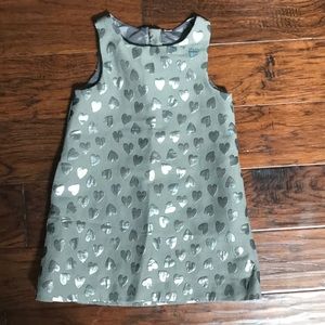 Gray & Silver heart dress